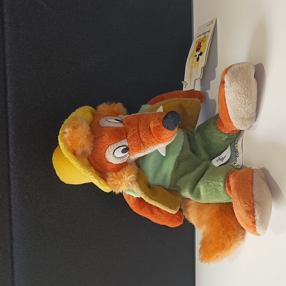 NWT- Walt Disney World BRER FOX Beanie Mini Bean Bag Plush Song of The South - Picture 3 of 6